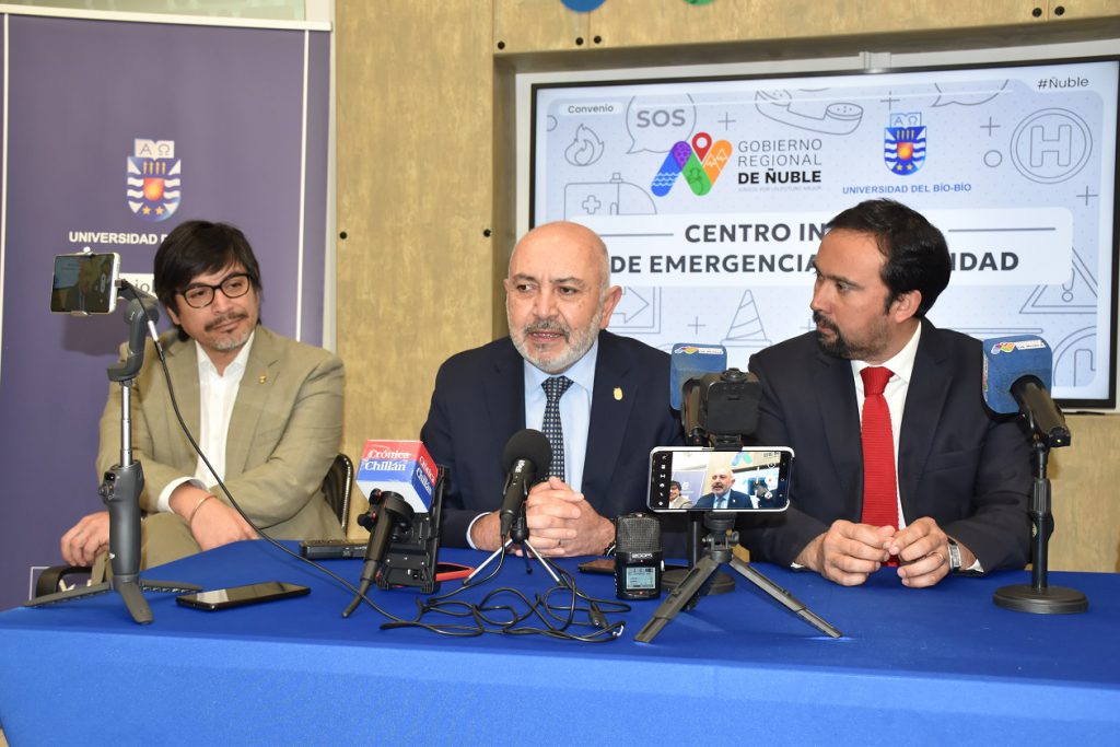 UBB y Gore de Ñuble darán vida a pionero Centro Integral de Emergencias y Seguridad (CIES)