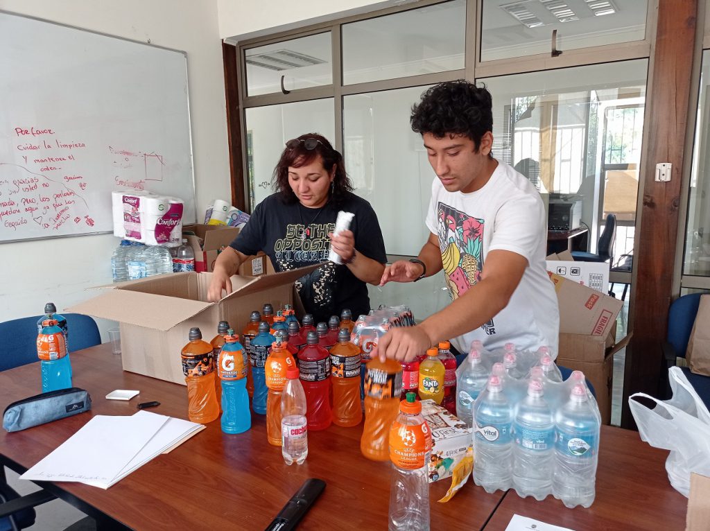 Estudiantes UBB se organizan para ayudar en la emergencia por incendios forestales