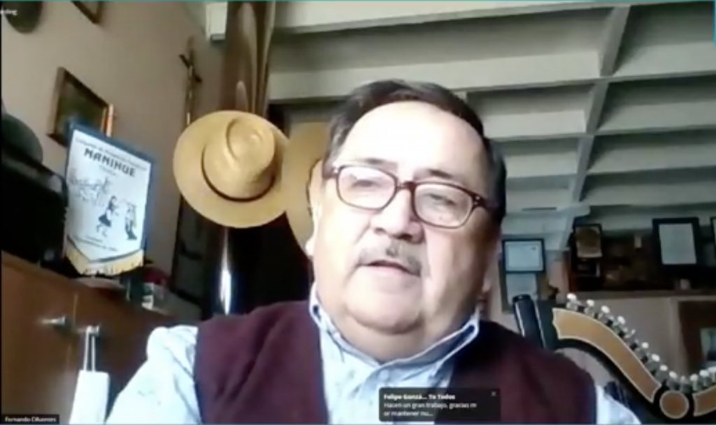 Dirección de Extensión organizó conversatorio sobre cantos y bailes de Chile