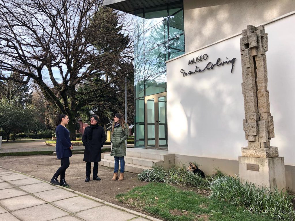 Seremi de Cultura Región de Ñuble visitó Museo Marta Colvin