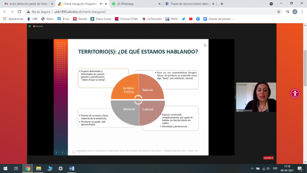 UBB inauguró programa piloto sobre desarrollo territorial pertinente e inclusivo