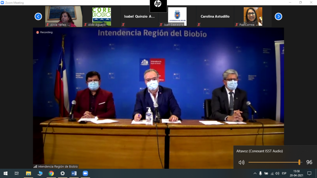 CRUCH Biobío Ñuble y CORE Biobío firmaron convenio marco de colaboración