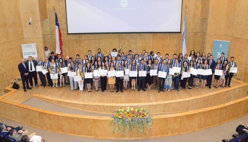 UBB vivenció ceremonia de graduación de 65 egresados de programas de Magíster