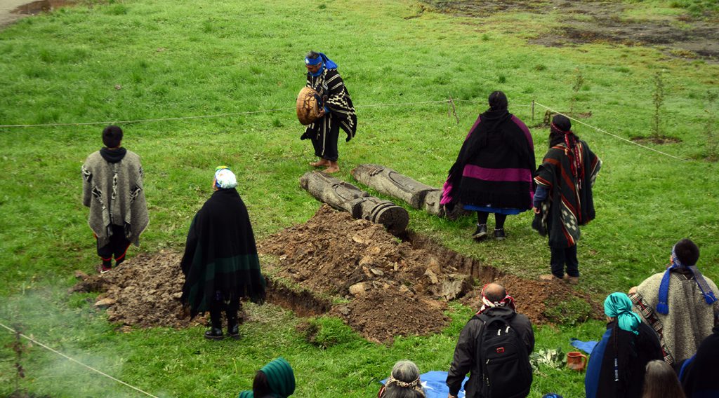 UBB vivenció significativa ceremonia de regreso a la tierra de los Chemamüll