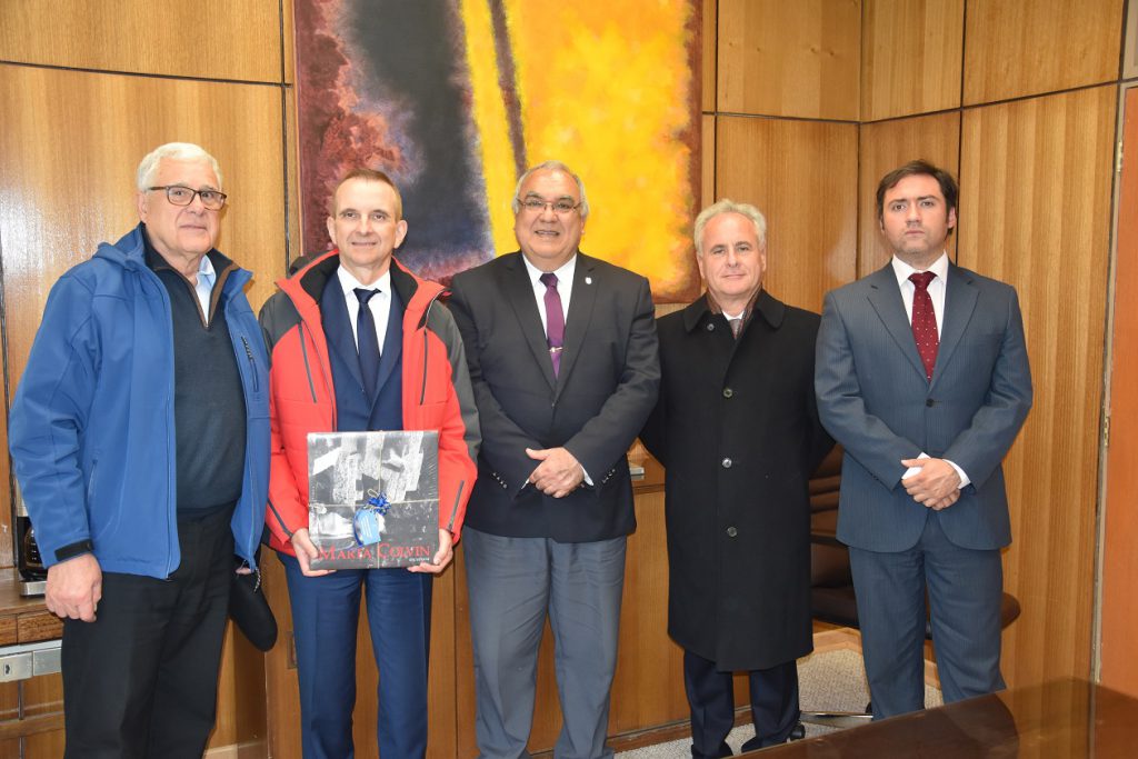 Embajador de Italia visitó la UBB y llamó a estrechar vínculos de colaboración