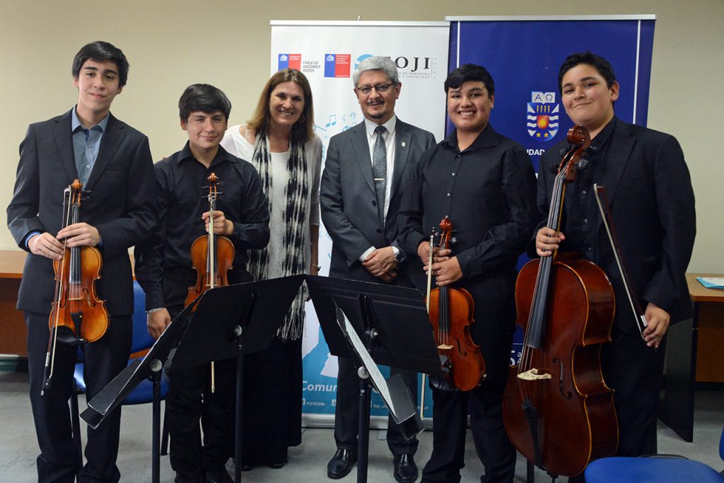 UBB formalizó colaboración con la Fundación de Orquestas Juveniles e Infantiles