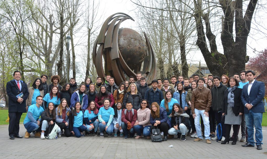 UBB dio bienvenida a jóvenes que realizarán movilidad estudiantil durante el segundo semestre