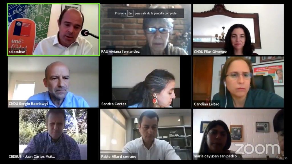 Académico de Farcodi UBB participa en conversatorio sobre ciudad y pandemia
