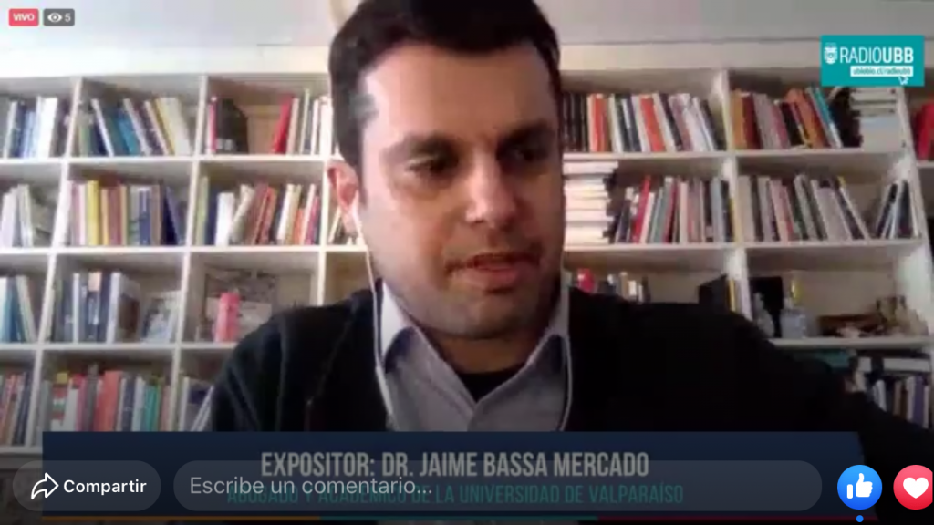 Abogado abordó autonomía universitaria y simetría entre proceso constitucional y reforma estatutaria