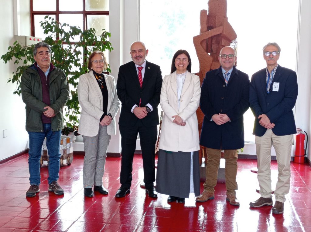Rector UBB compartió avances del Polo de Salud con la diputada Marta Bravo