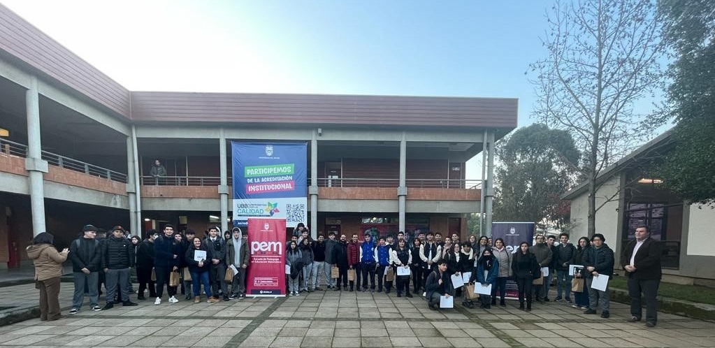 Estudiantes de colegios y liceos de Ñuble vivencian clases en Pedagogía en Educación Matemática