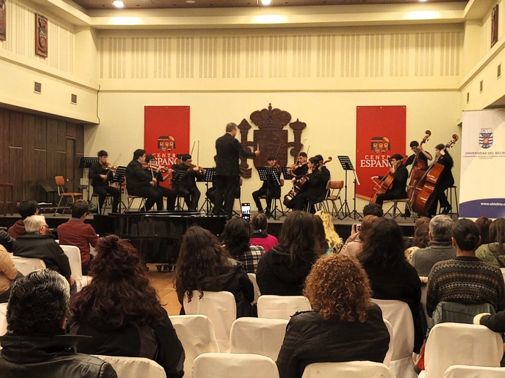 Talentos del Conservatorio Laurencia Contreras  UBB se lucieron en concierto de música chilena