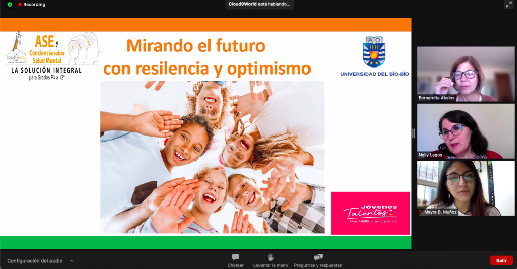 Jóvenes Talentos UBB: Liceos Bicentenario vivieron encuentro sobre estrategias de salud emocional