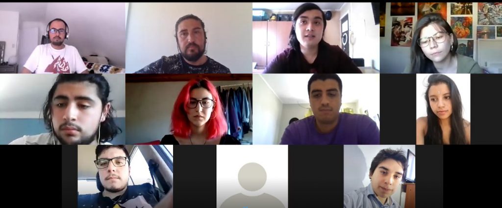 DDE sede Concepción reunió virtualmente a estudiantes con intereses en el arte y la cultura