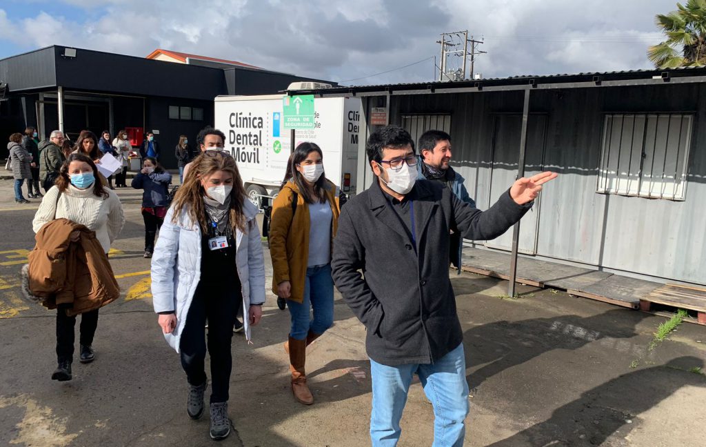 Integrantes de programa de capacitación del SSÑ y la UBB visitaron hospitales de Ñuble para conocer sus dependencias y experiencias en la red