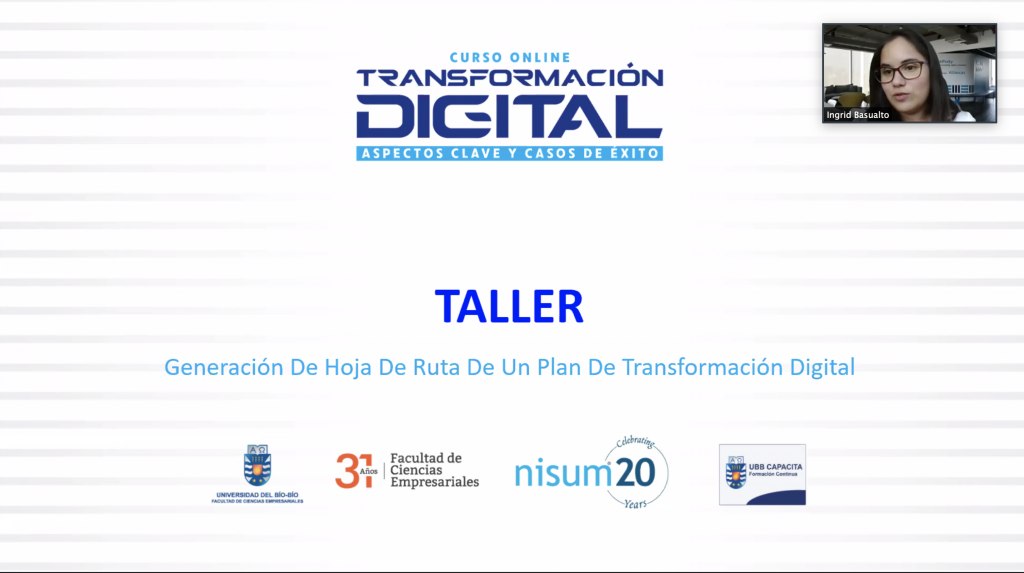 Exitoso curso sobre Transformación Digital dictó Face UBB y empresa Nisum