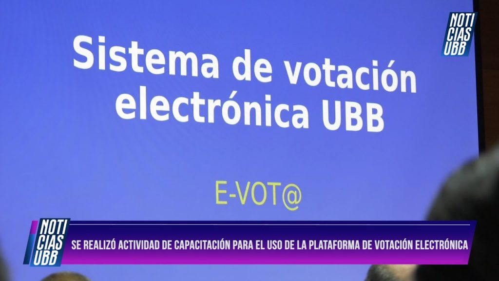 Demostraciones de uso de plataforma de votación electrónica para la reforma estatutaria