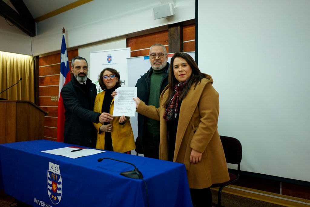 Universidad del Bío-Bío establece convenio de colaboración con Servicio Local de Educación Punilla Cordillera