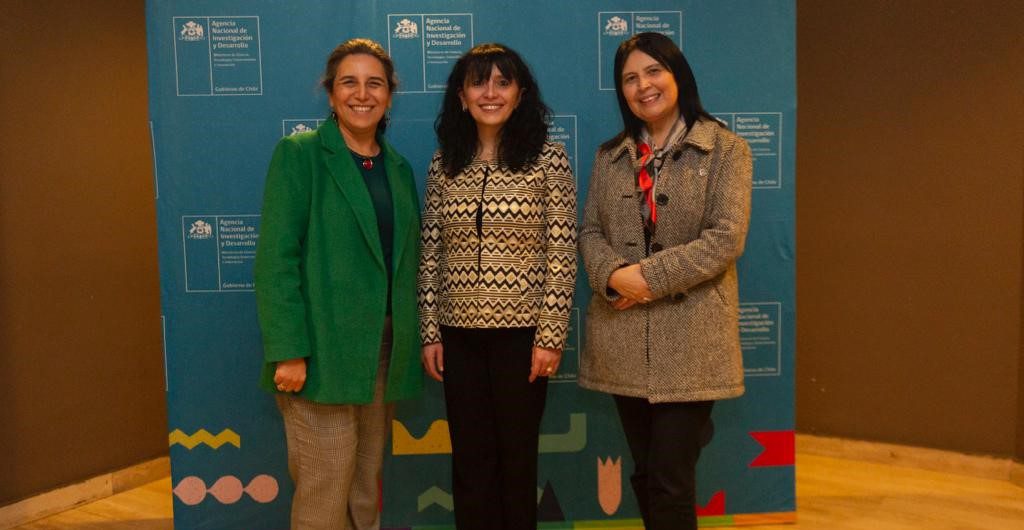 Vicerrectora y directora de VRIP participaron en Cuenta Anual de ANID