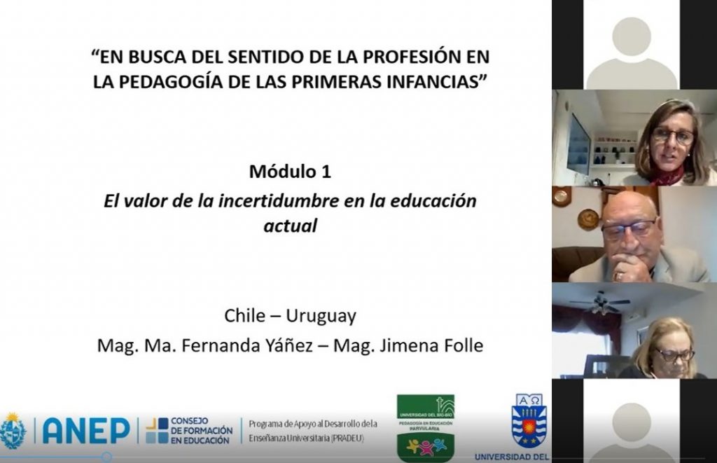 Educación Parvularia UBB y la ANEP de la República del Uruguay impulsan seminario binacional