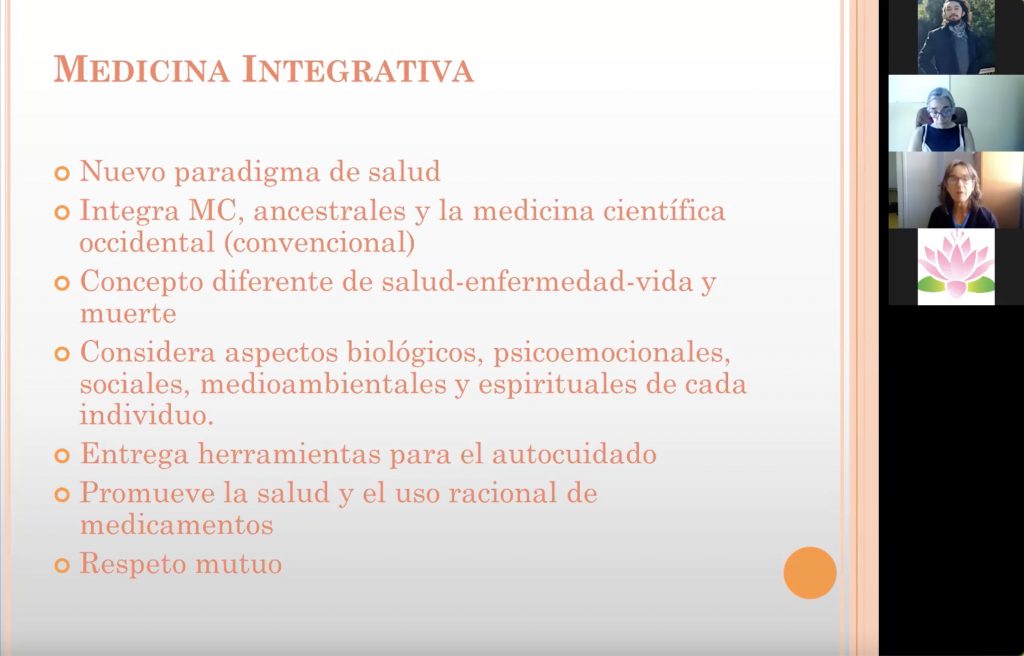 Dra. Mónica Galanti expuso sobre beneficios de las medicinas complementarias en las personas