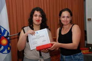En la categoría Matemática en nuestro entorno la ganadora fue la alumna de Ingeniería Civil, Patricia Alfaro, con la fotografía “Espirales infinitos”.