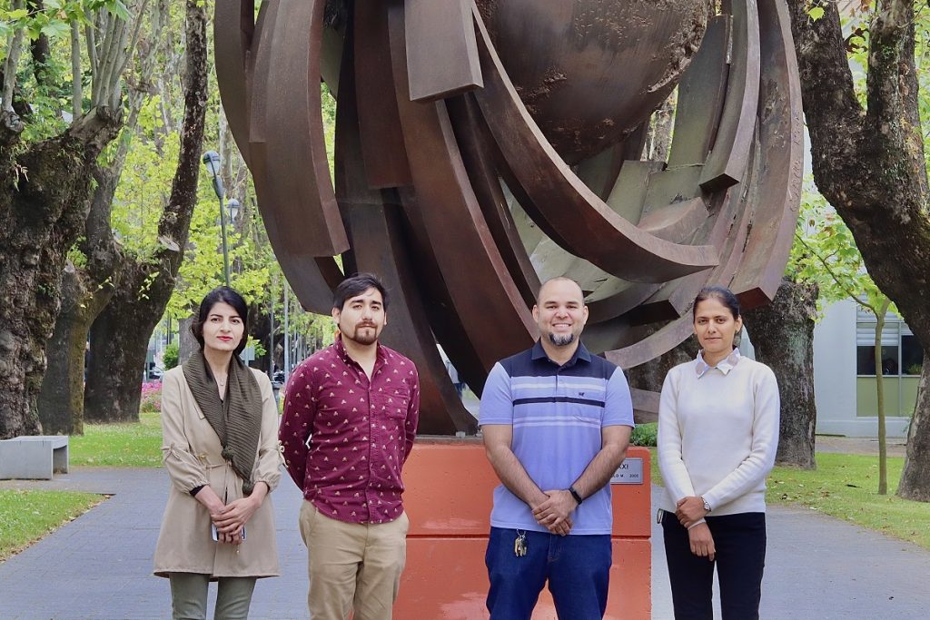 Postdoctorados de India, Irán, Colombia y Chile eligieron al dMAT para desarrollar sus proyectos