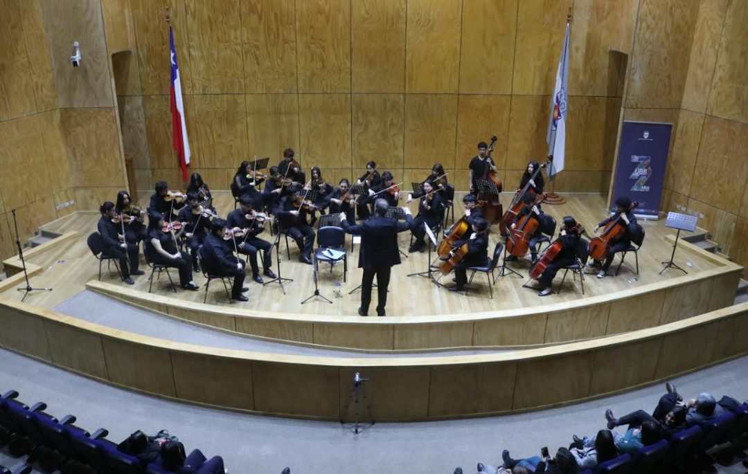 Orquesta UBB ofreció dos conciertos oficiales por 77 años de la Universidad