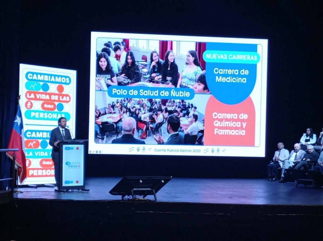 GORE de Ñuble destaca apertura de la Escuela de Medicina UBB en cuenta pública