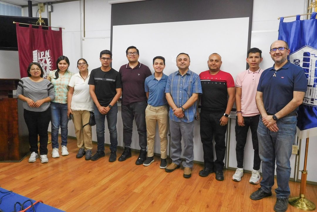 Académico visitó el Instituto Politécnico Nacional de México en el marco de proyecto financiado por la ANID