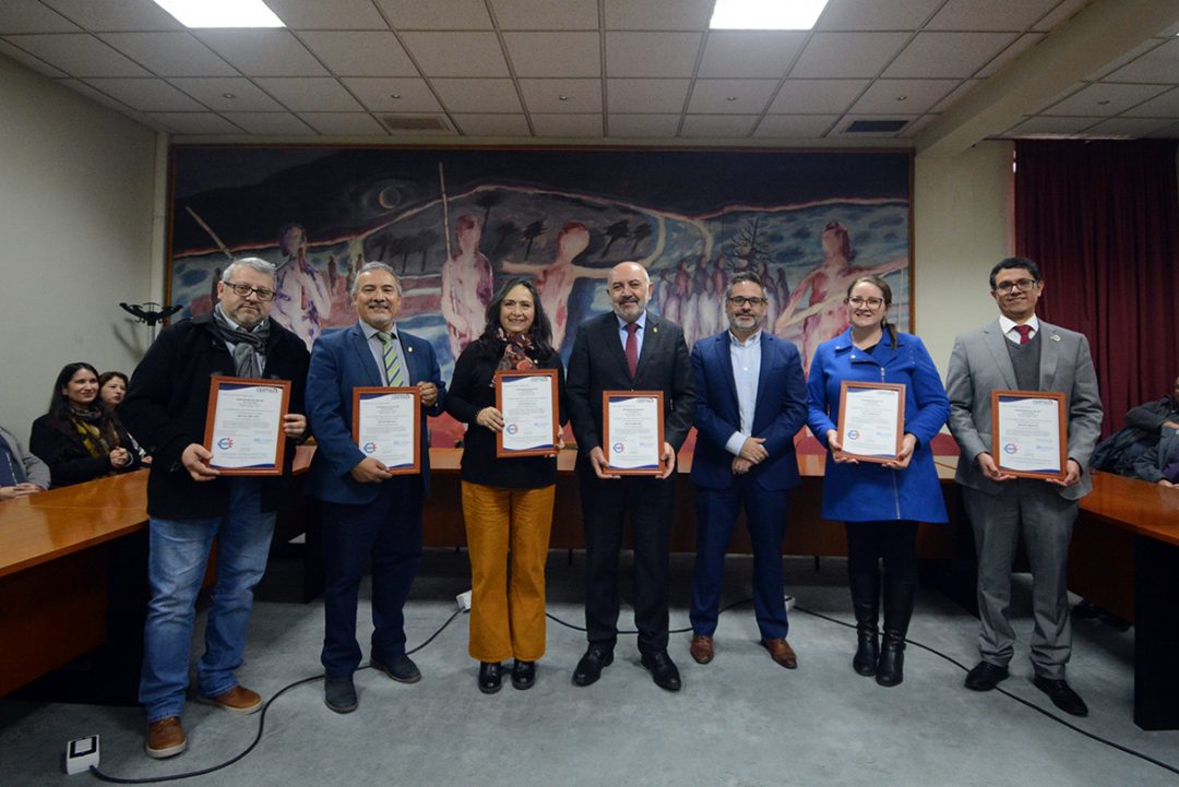 Sistema de gestión de calidad de la UBB obtuvo certificación ISO 9001:2015