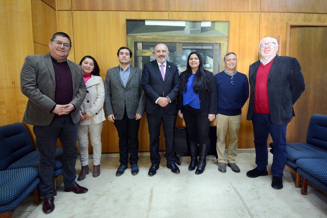 Autoridades universitarias se reunieron con la nueva directiva de la Afunabb-Concepción