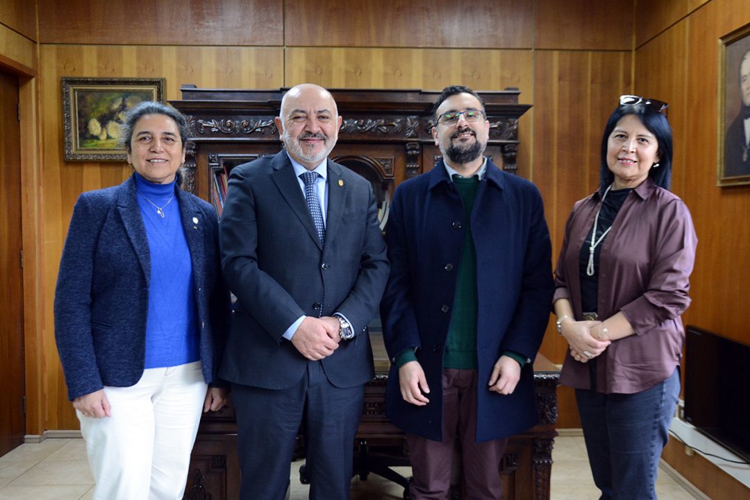 Nuevo Seremi de Ciencia, Tecnología, Conocimiento e Innovación de la Macrozona Centro Sur visita la UBB