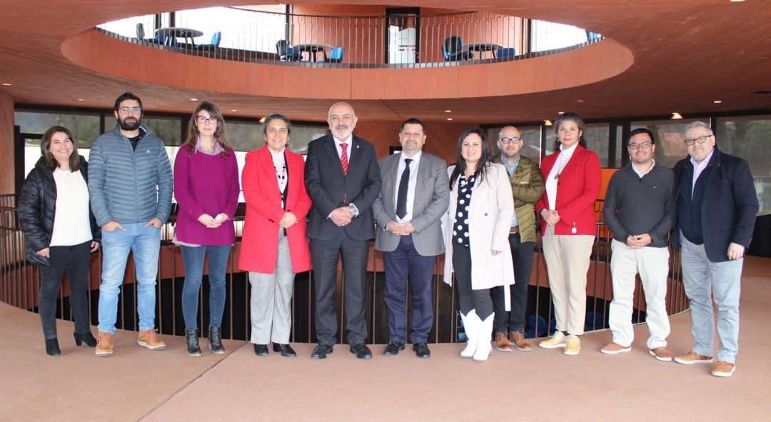Delegación U. de La Serena visitó la UBB para conocer trabajo en investigación y acreditación institucional