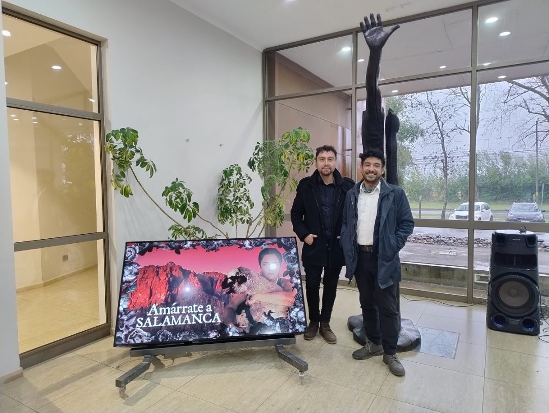 Cortometraje «Amárrate a Salamanca se estrenó en el Aula Magna UBB