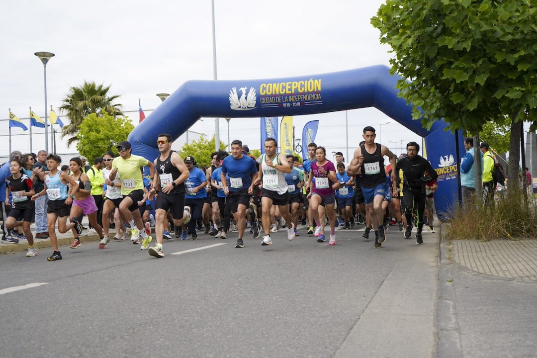 Gran Carrera UBB reunió a la comunidad penquista en el Parque Bicentenario