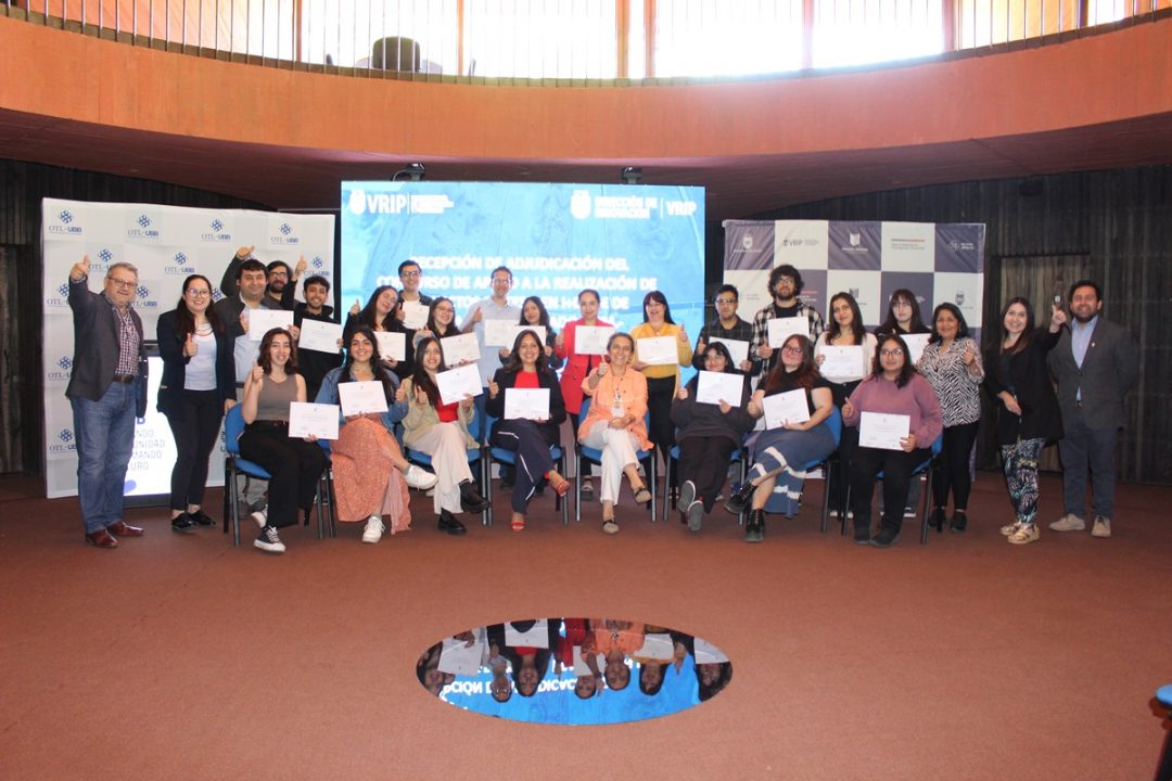 Premian a los alumnos de pre y postgrado que adjudicaron fondo de Tesis con impacto en I+D+i+e