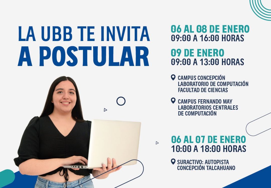 UBB apoya a los y las estudiantes en el proceso de postulación para la admisión 2025