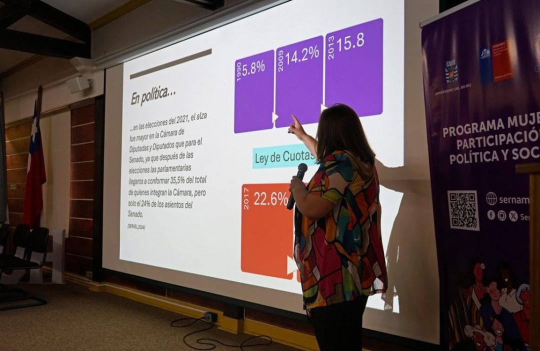 SERNAMEG y CIISETS UBB inician programa de formación para fortalecer el liderazgo y la participación política de las mujeres