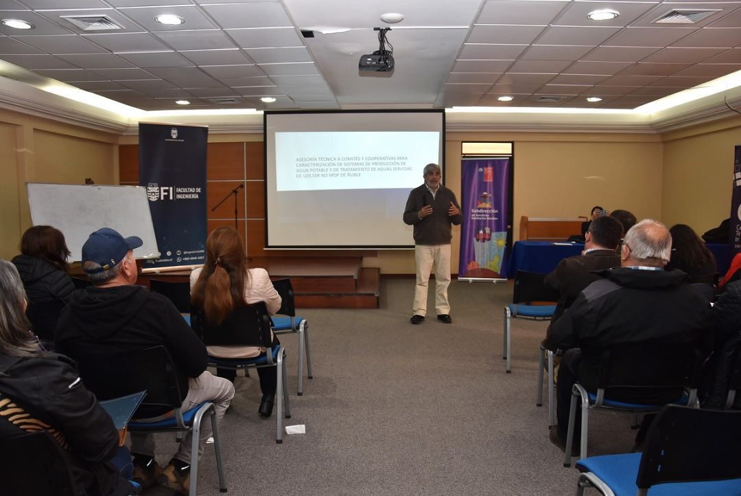 Académico UBB presentó avances de asesoría al MOP Ñuble que busca catastrar integralmente las APR en proceso de desarrollo