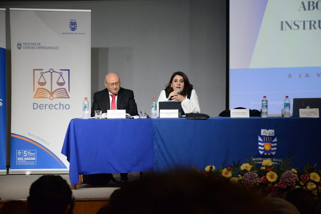 Primer seminario organizado por la Escuela de Derecho UBB abordó la ética jurídica