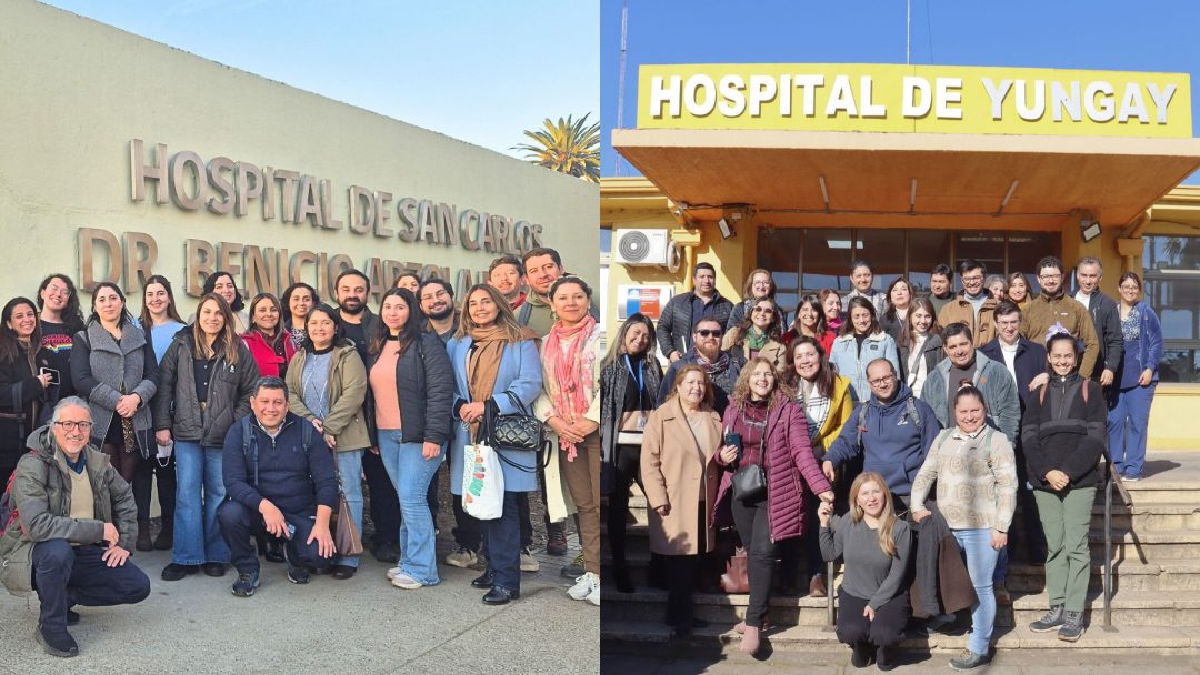 Estudiantes del diplomado DIGCRA visitan establecimientos de la Red Asistencial de Salud Ñuble