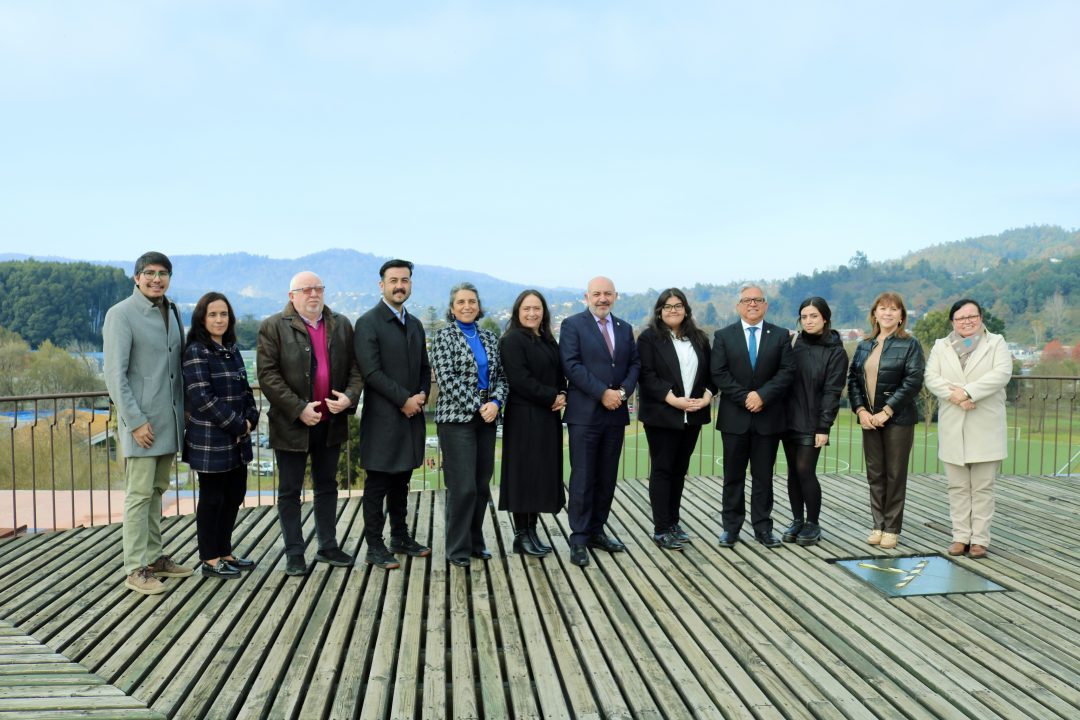 UBB recibió visita de seguimiento de proyectos institucionales apoyados por el Ministerio de Educación