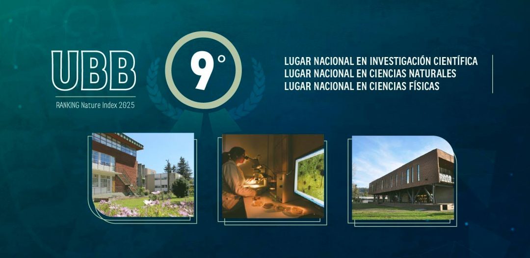 UBB avanza al 9° lugar en el Ranking Nature Index 2025 consolidándose entre las mejores del país