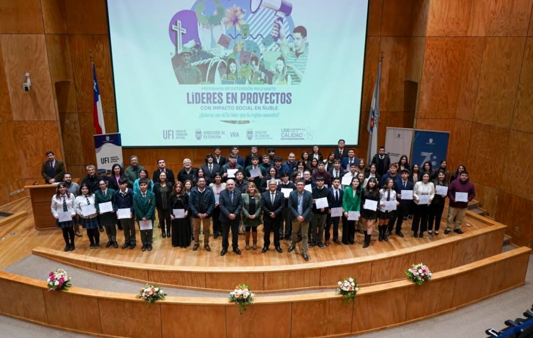 Jóvenes de Ñuble culminaron su capacitación como «Líderes en Proyectos de Impacto Social y Territorial»