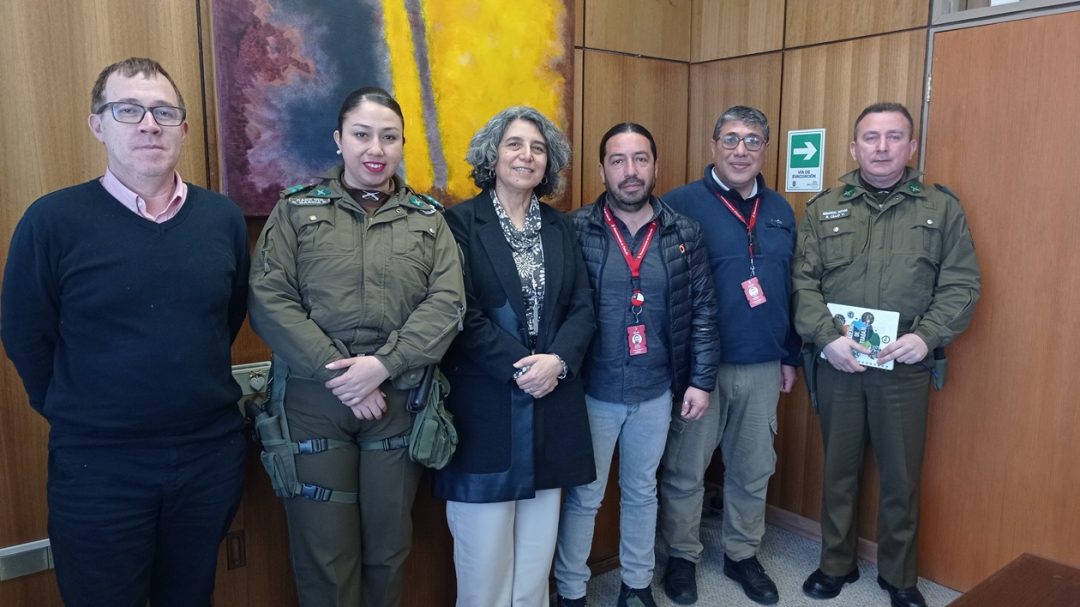 Mesa de Seguridad UBB articula acciones con programas municipales y Carabineros