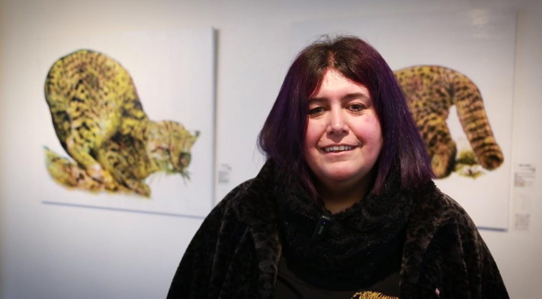 Galería FEDUH exhibe obras en stencil de Gabriela Ferrada