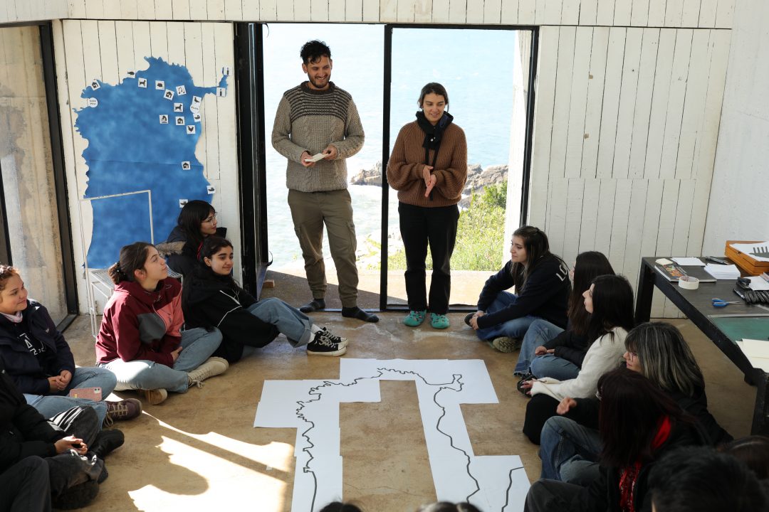 Residencia territorial combinó artes visuales y geografía en Casa Poli