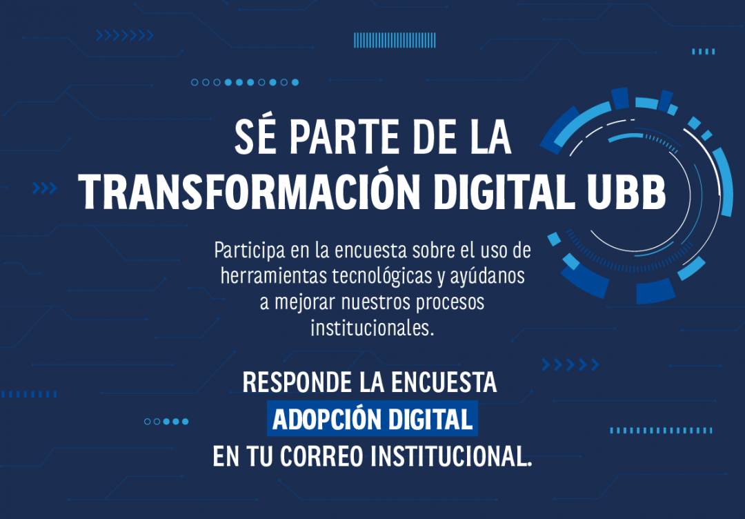 Transformación digital de la UBB: Invitan a participar en diagnóstico sobre adopción de nuevas tecnologías
