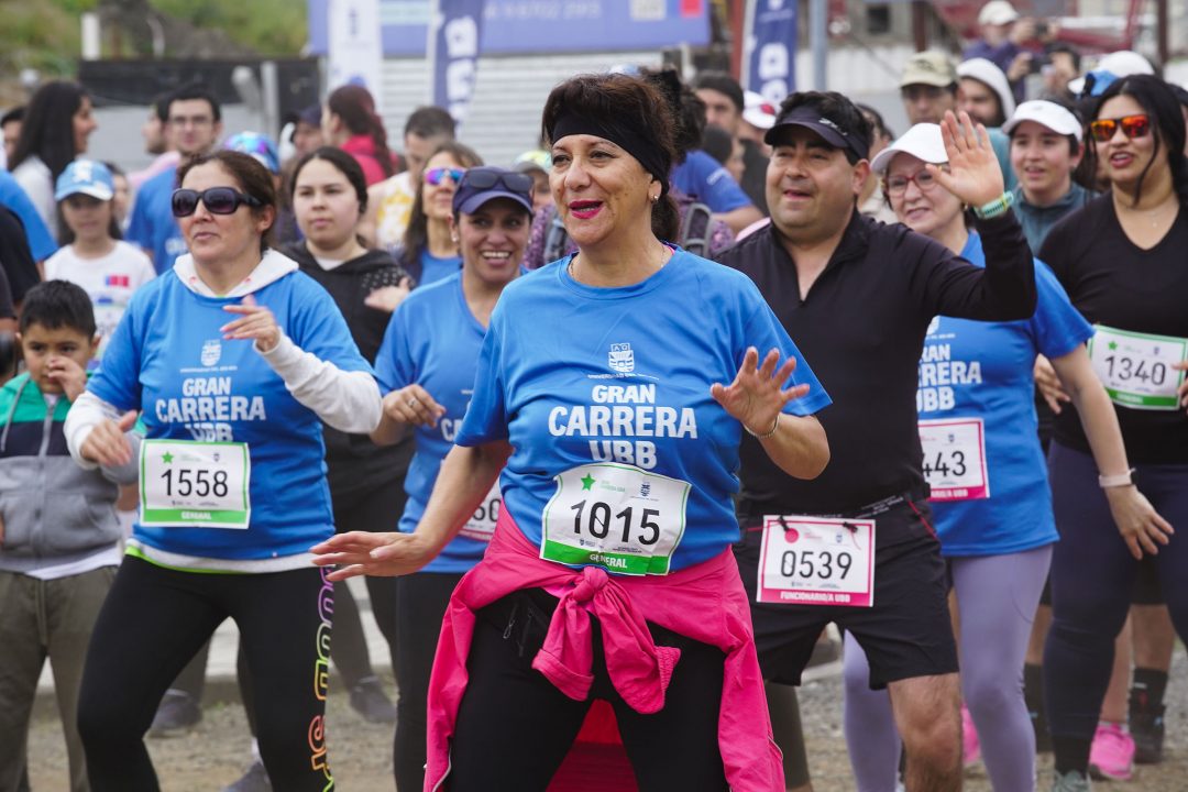 Más de mil deportistas participaron en corrida familiar convocada por la Universidad del Bío-Bío